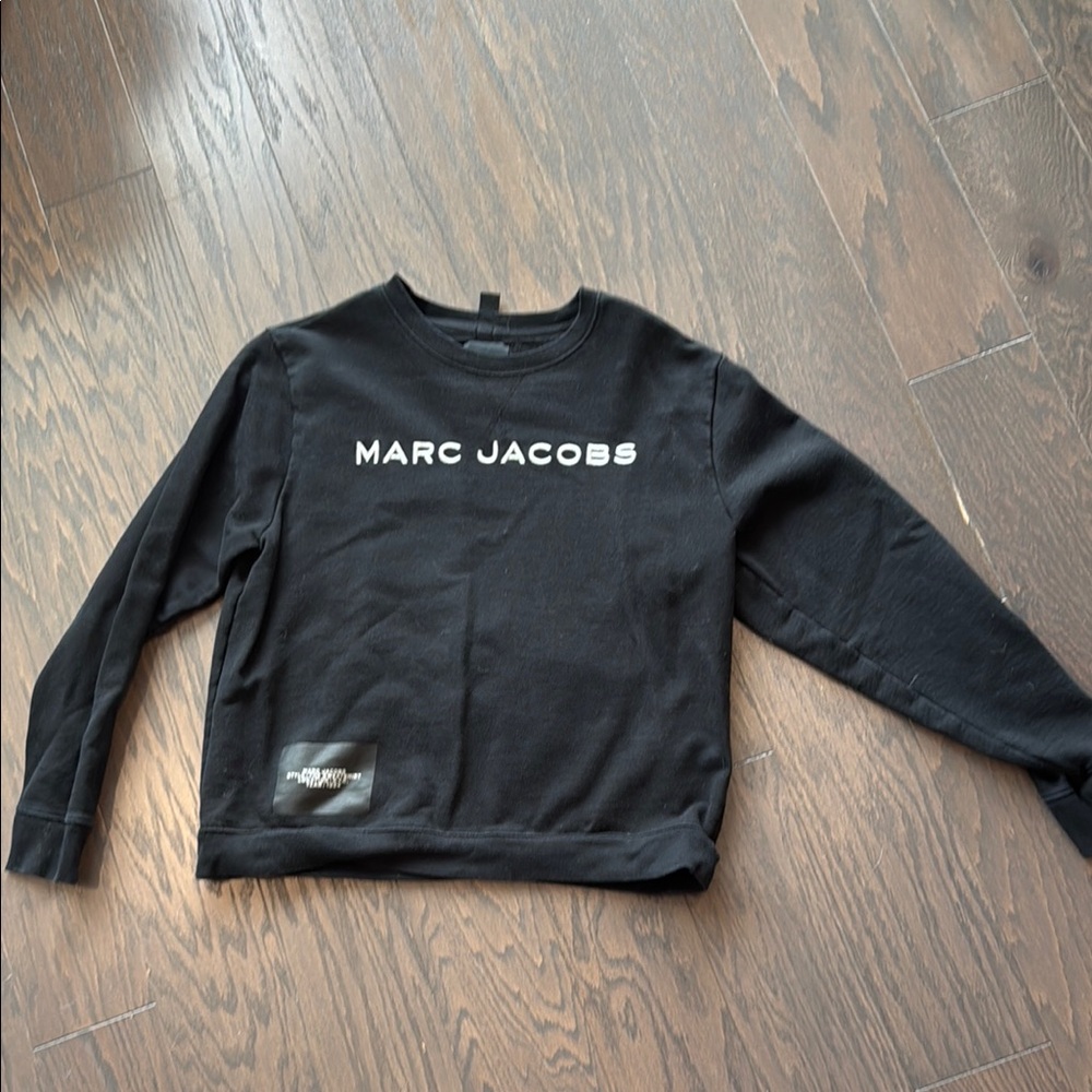 Marc Jacobs Black Logo Pullover